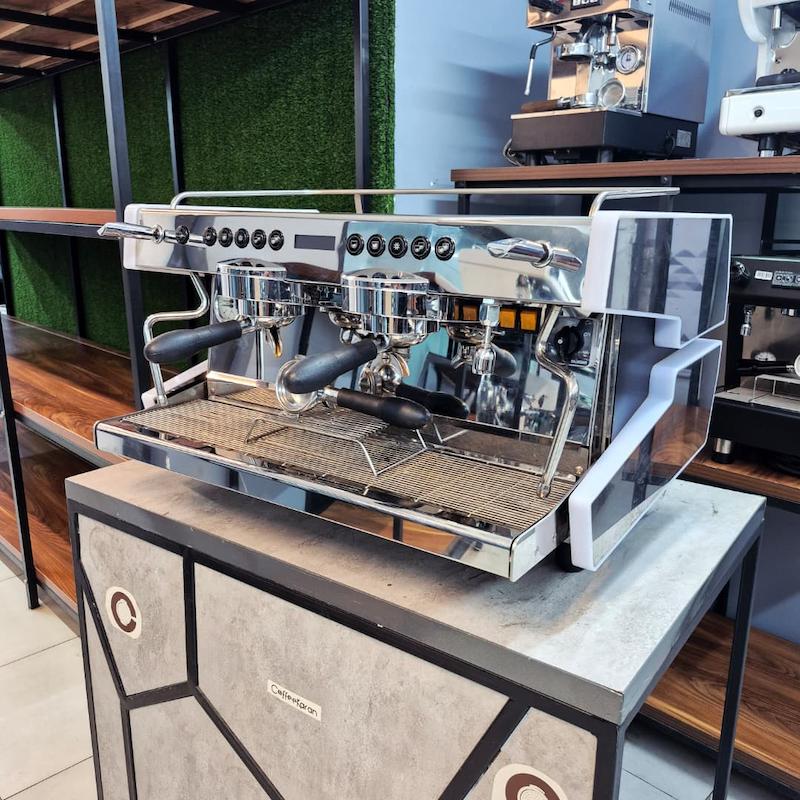 دستگاه اسپرسو دو گروپ مدل چیم cime سری New 3 کارکرده سال ساخت 2021 