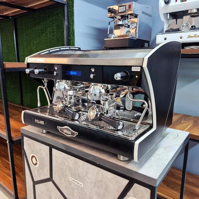 دستگاه اسپرسو دو گروپ نیمه اتوماتیک مدل وگا Wega Polaris  کارکرده سال ساخت 2018