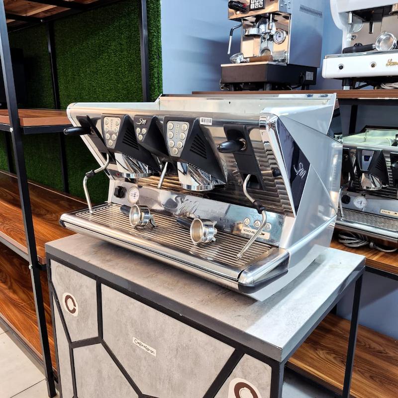 دستگاه اسپرسو دو گروپ مدل سن مارکو San Marco 100E Sprint کارکرده سال ساخت 2018