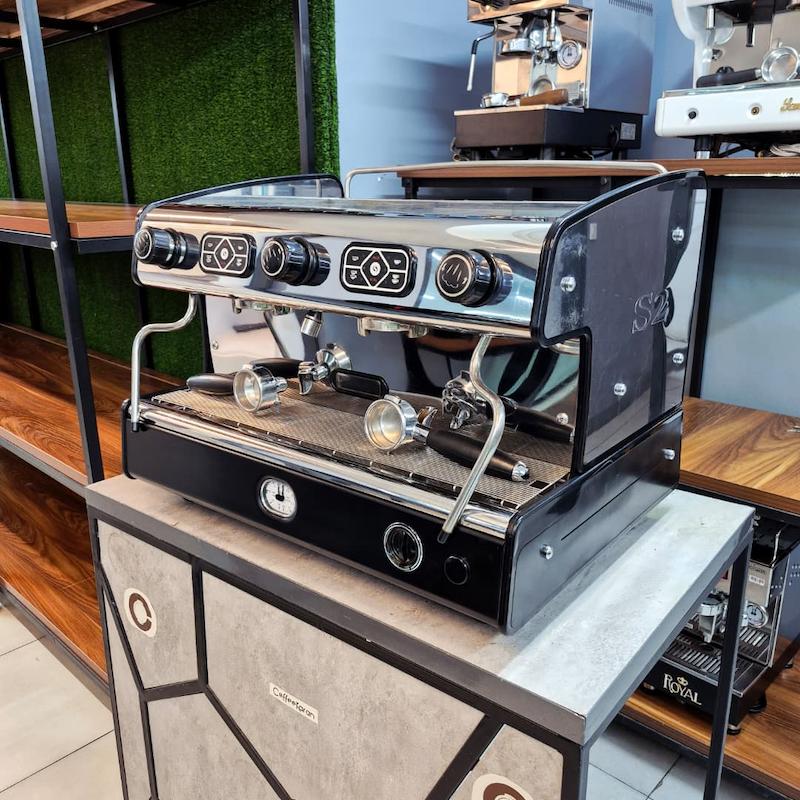 دستگاه اسپرسو دو گروپ مدل لاسپازیاله S2 کارکرده سال ساخت 2016 