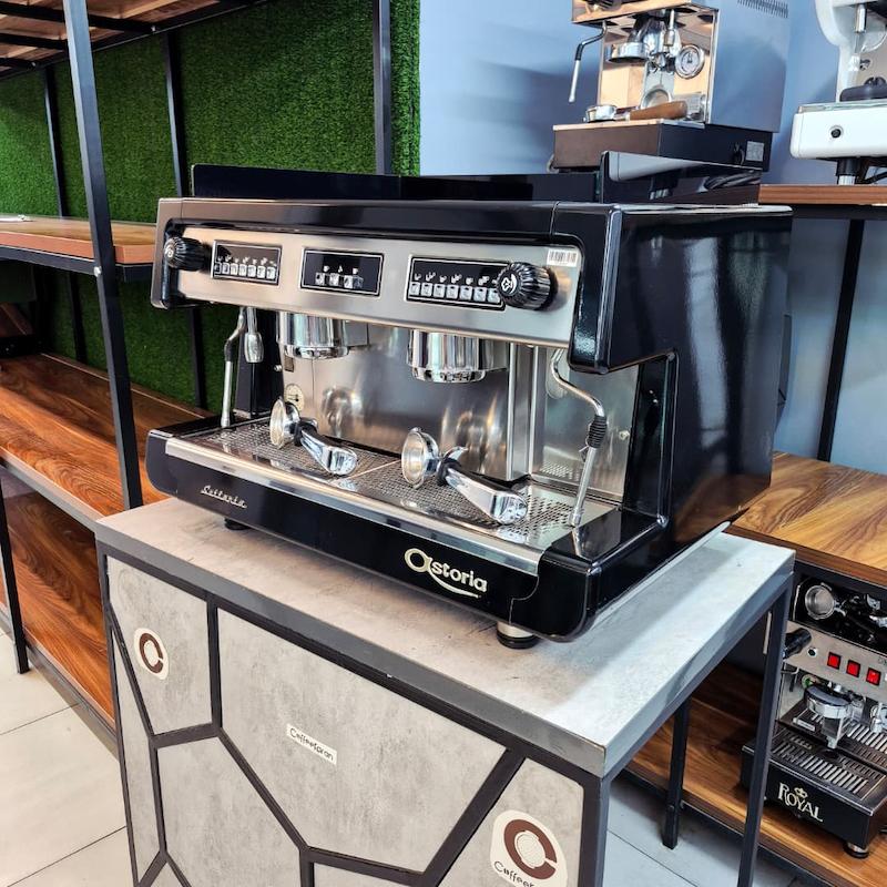 دستگاه اسپرسو دو گروپ مدل آستوریا Astoria Settanta کارکرده سال ساخت 2013