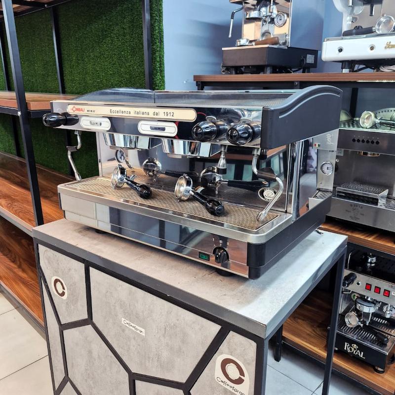 دستگاه اسپرسو دو گروپ مدل جیمبالی M27 نیمه اتوماتیک کارکرده سال ساخت 2017 