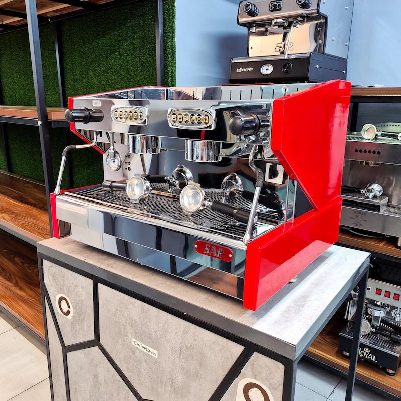 دستگاه اسپرسو دو گروپ مدل ساب جولی SAB Jolly کارکرده سال ساخت 2013 