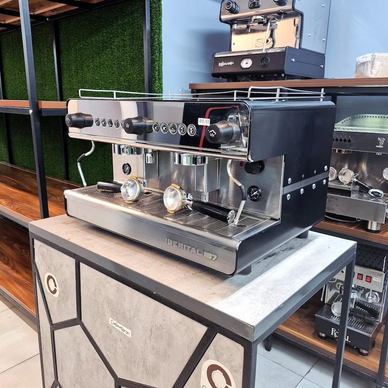 دستگاه اسپرسو دو گروپ مدل ایبرتال Iberital IB7 کارکرده سال ساخت 2017