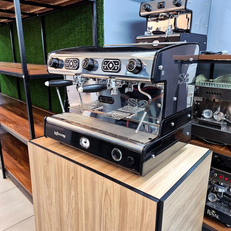 دستگاه اسپرسو دو گروپ لاسپازیاله مدل S2 تال کاپ کارکرده سال ساخت 2016 