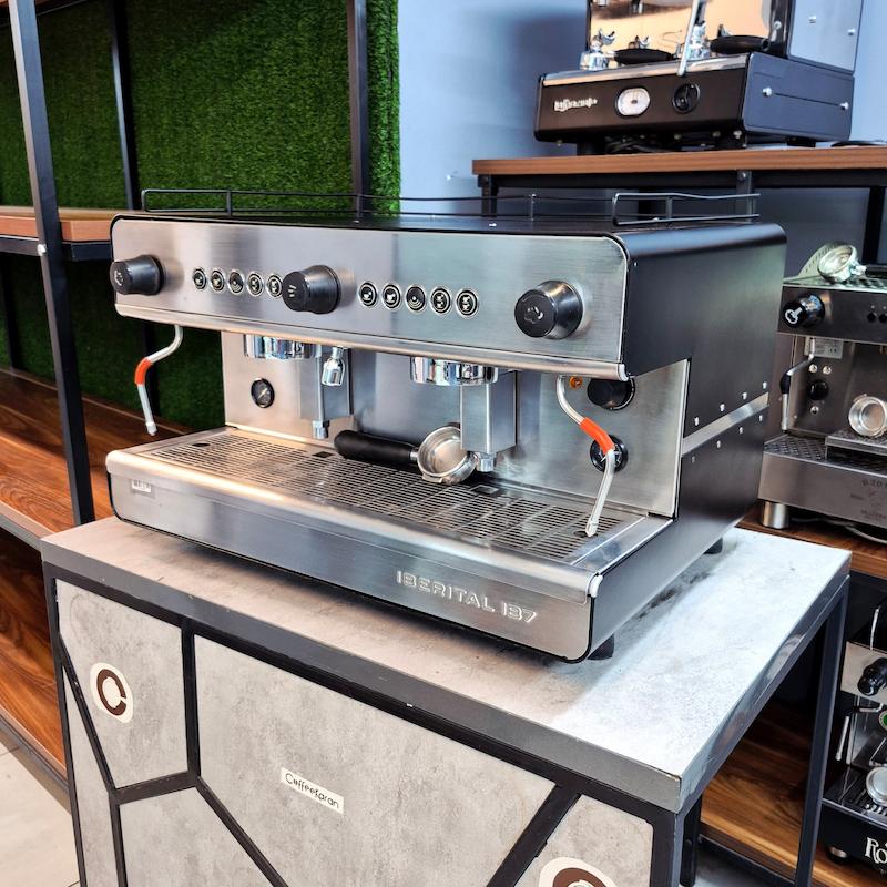 دستگاه اسپرسو دو گروپ مدل ایبرتال Iberital IB7 کارکرده سال ساخت 2014