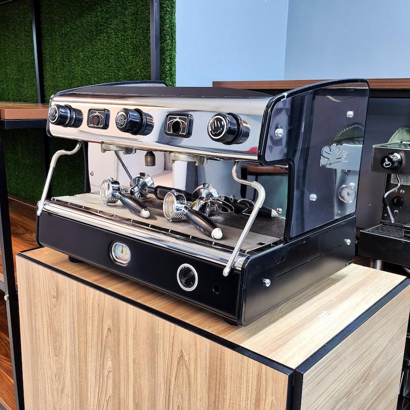 دستگاه اسپرسو دو گروپ مدل لاسپازیاله LASPAZIALE S2 نیمه اتوماتیک کارکرده سال ساخت 2015