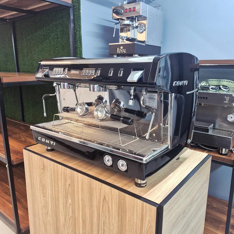 دستگاه اسپرسو دو گروپ مدل کنتی Conti X1 TCI کارکرده ساخت سال 2016