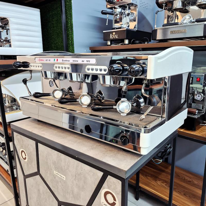 دستگاه اسپرسو سه گروپ مدل جیمبالی M27 کارکرده سال ساخت 2018 