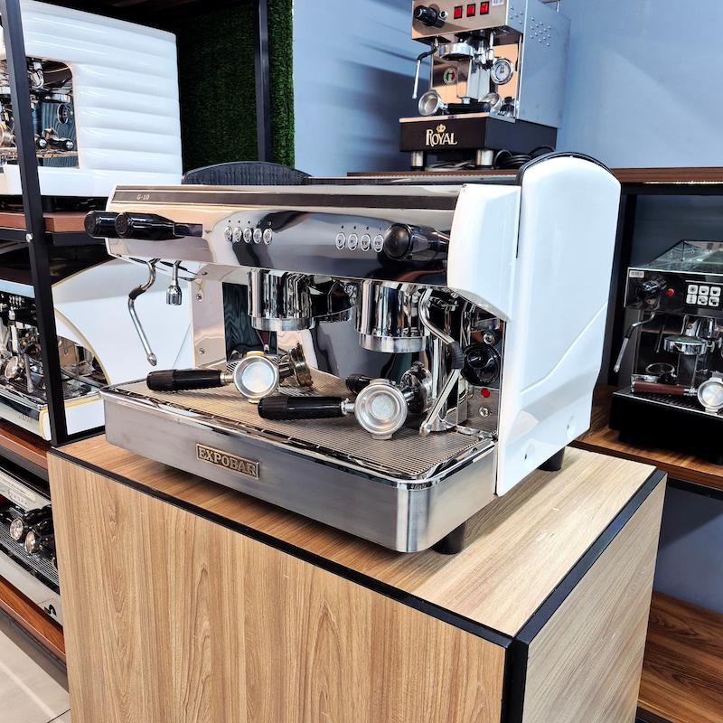 دستگاه اسپرسو دو گروپ مدل اکسپوبار G10 کارکرده سال ساخت 2012