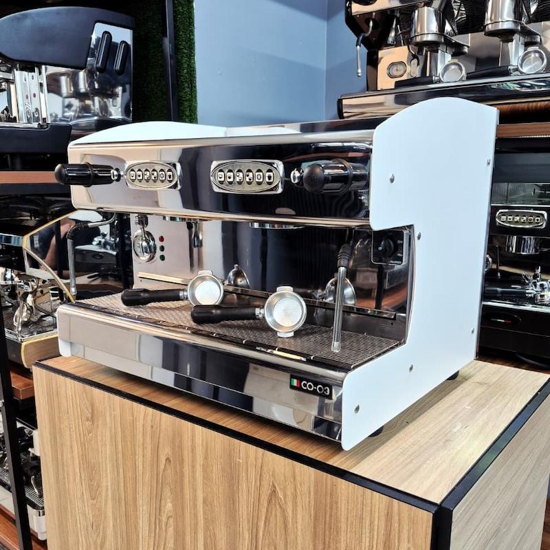 دستگاه اسپرسو دو گروپ مدل چیم CIME سری 3 کارکرده سال ساخت 2016