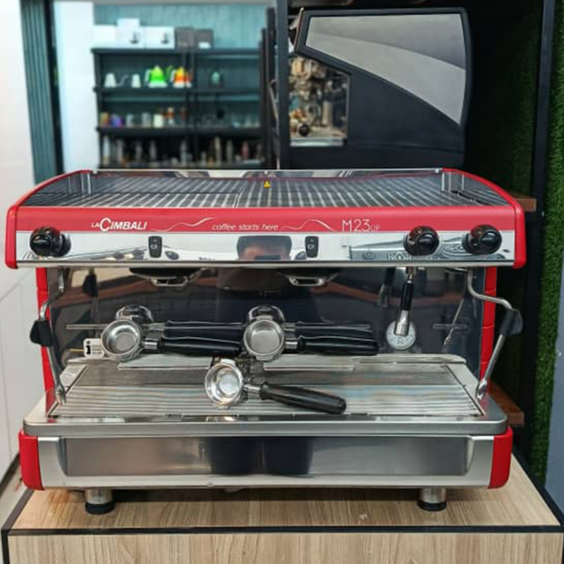 دستگاه اسپرسوساز دوگروپ برند جیمبالی  LA CIMBALI مدل M23 UP سال ساخت 2022