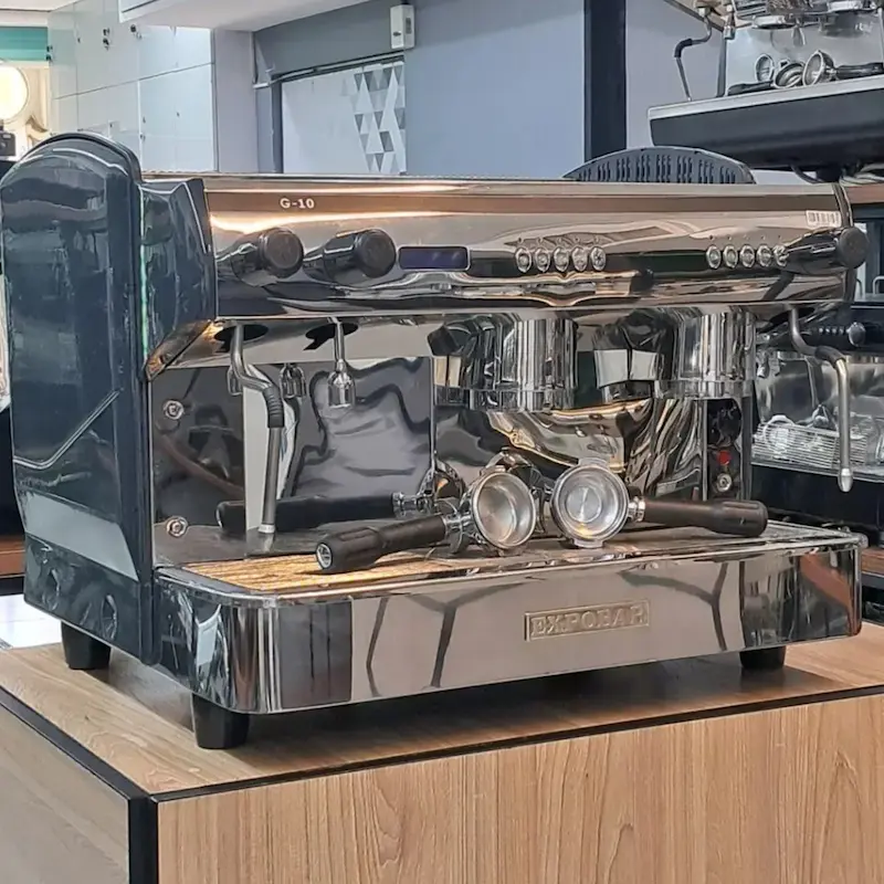 دستگاه اسپرسوساز دو گروپ برند اکسپوبار Expobar مدل G10 ، اتوماتیک سال ساخت 2017