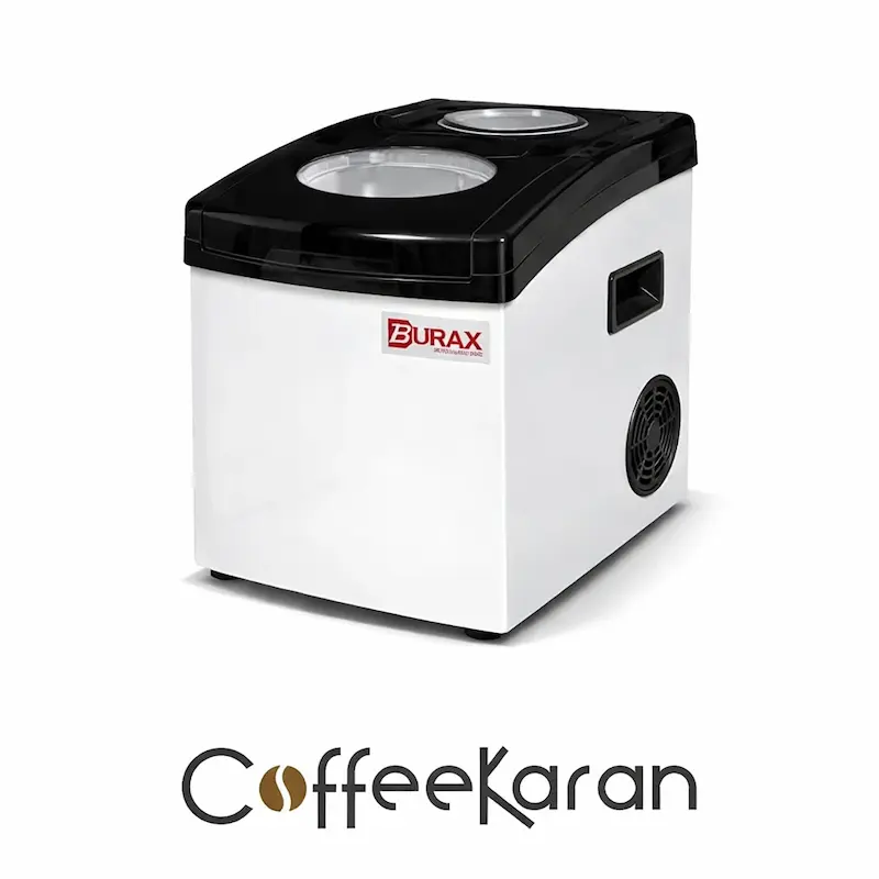یخساز مخزنی 15کیلویی مدل بوراکس BURAX | BURAX Ice Maker 25kg with Ice Crusher آکبند 