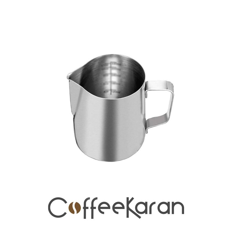 پیچر 130 سی سی استیل مدرج -130ml Stainless Steel Pitcher