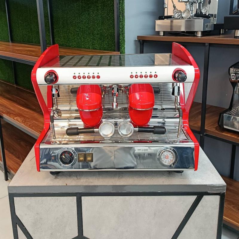 دستگاه اسپرسوساز دوگروپ برند سن‌رمو مدل میلانو Sanremo Milano LX سال ساخت ۲۰۱۳ کارکرده