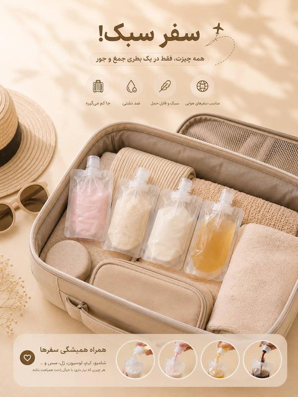 جای کرم و لوسیون