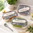 ظرف غذا استیل ۳ خانه