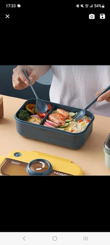 ظرف غذا مستطیل شکل دوربینی