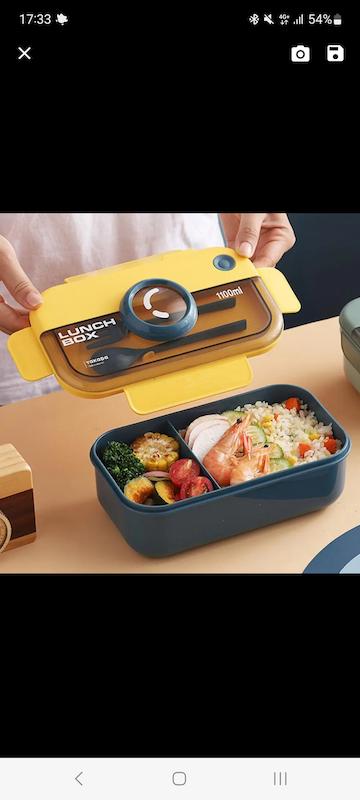ظرف غذا مستطیل شکل دوربینی