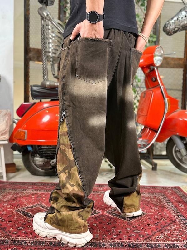 شلوار بگ فشن چریکی