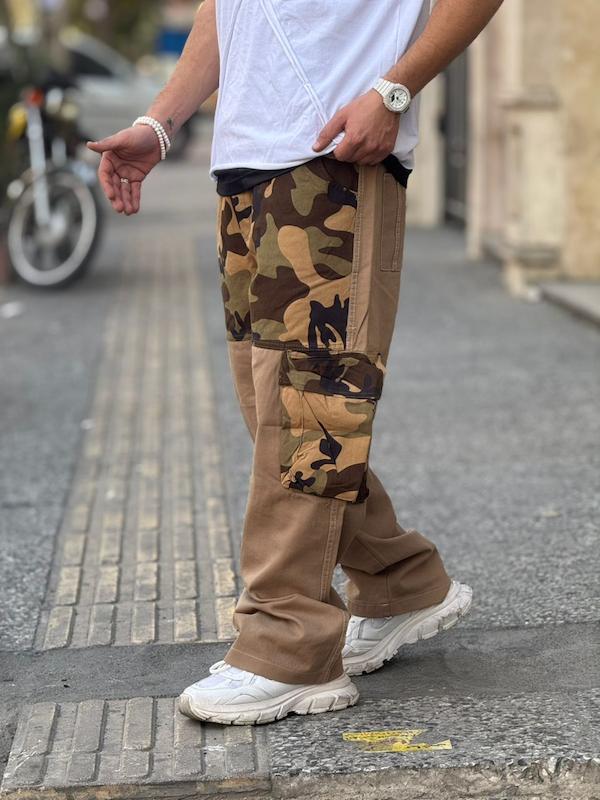 شلوار چریکی ترکیبی