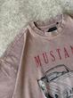 تیشرت سنگشور قهوه ای Mustang 