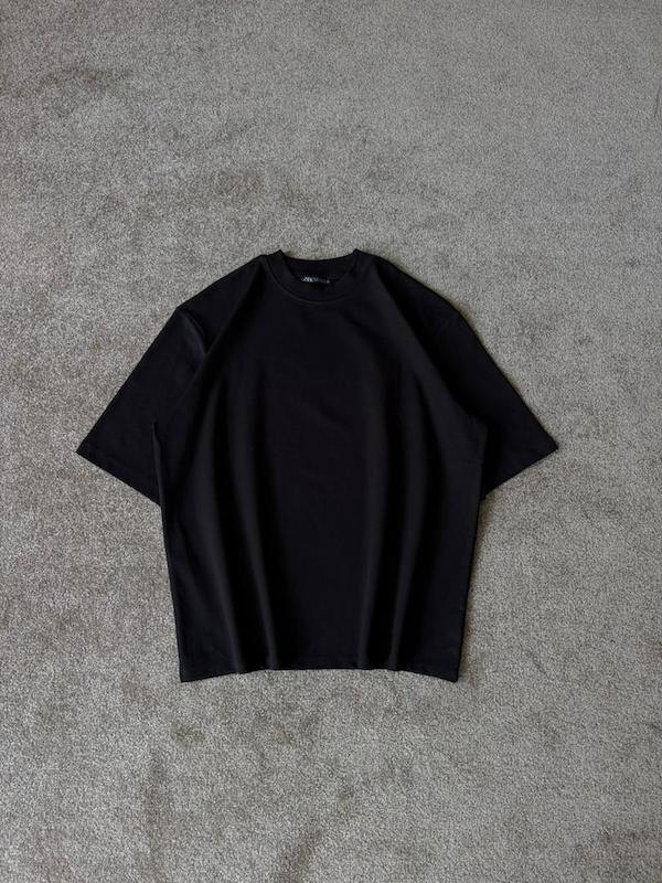 تیشرت بیسیک مشکی Zara