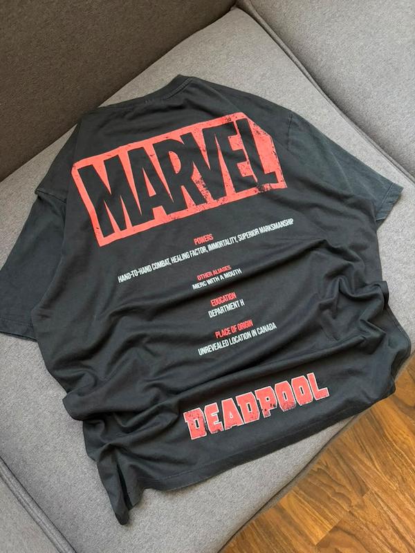 تیشرت مشکی Deadpool