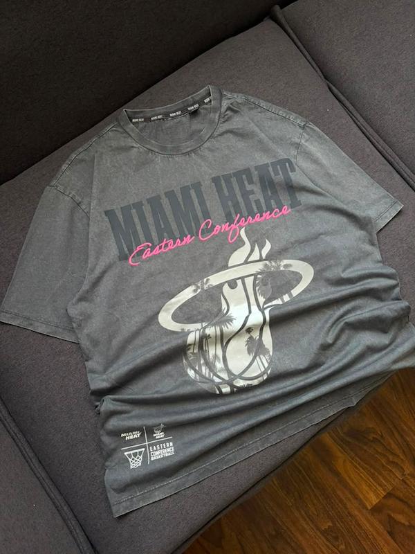 تیشرت یونیسکس بسکتبالی Miami heat