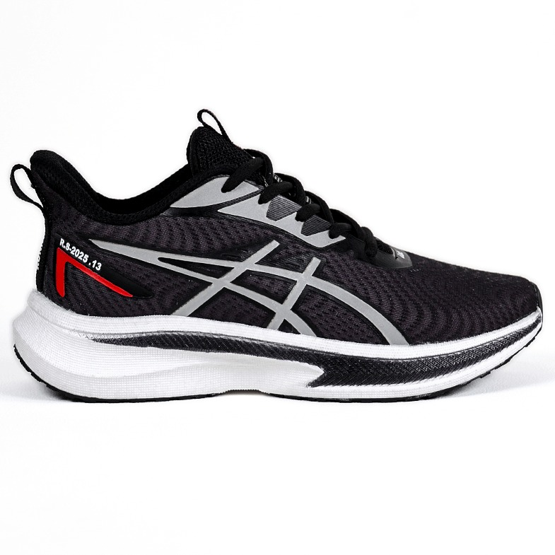 کتونی مردانه مشکی اسپرت، کفش مردانه سبک برای دویدن، کتونی مردانه مناسب باشگاه، کتونی مردانه بادوام، خرید اینترنتی کتونی مردانه اسیکس، کتونی Boost مردانه اصل، کفش ورزشی مردانه زیره بوست