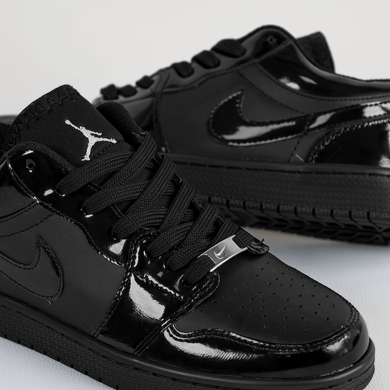 کفش نایک جردن وان رنگ مشکی ورنی |Nike Jordan1