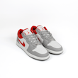 کفش نایک جردن وان سفید طوسی قرمز |nike jordan1