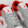 کفش نایک جردن وان سفید طوسی قرمز |nike jordan1