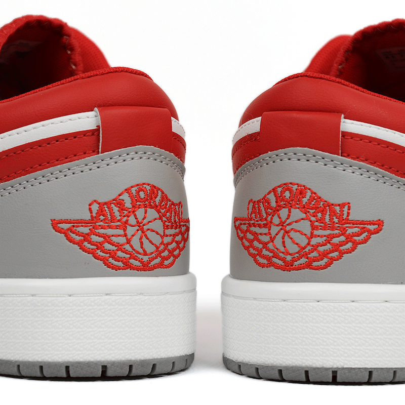 کفش نایک جردن وان سفید طوسی قرمز |nike jordan1