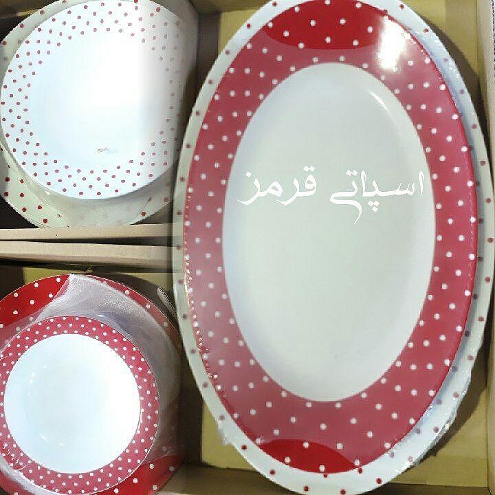سرویس ۲۸ پارچه غذاخوری چینی زرین