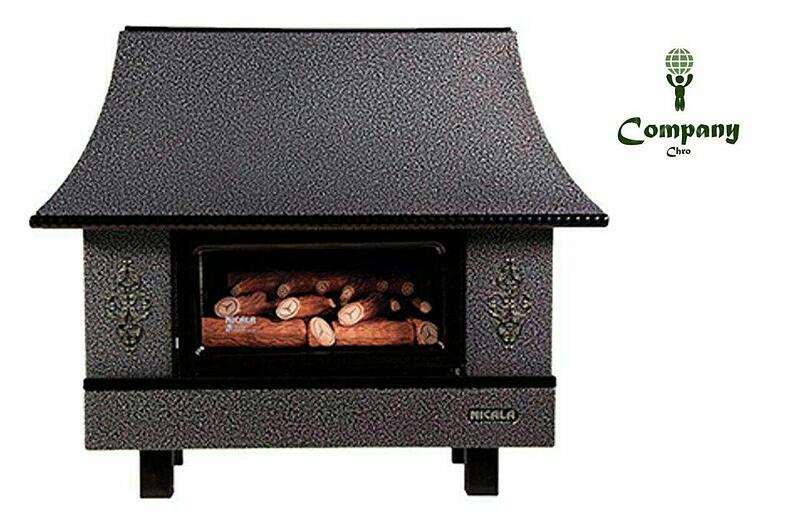 بخاری گاز سوز نیک کالا 22000 طرح شومینه سیما 