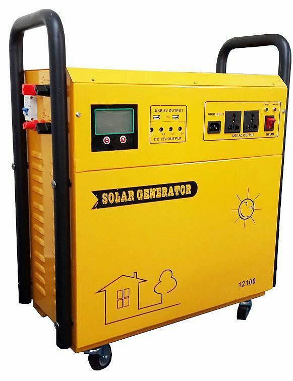 پکیج خورشیدی قابل حمل مدل SHS-12100