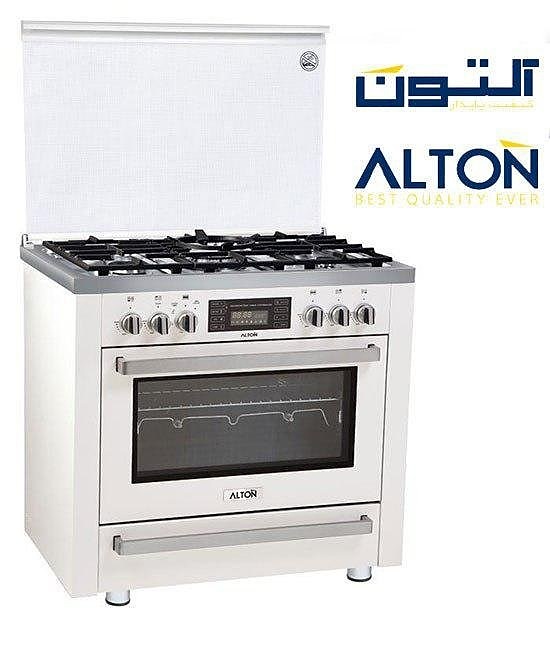 اجاق گاز 5 شعله سفید X5W آلتون