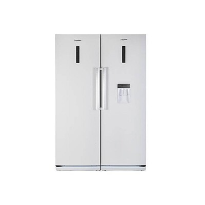 یخچال فریزر دوقلو زیرووات 28 فوت سفید مدل Zerowatt Z4RW/Z4FW Refrigerator