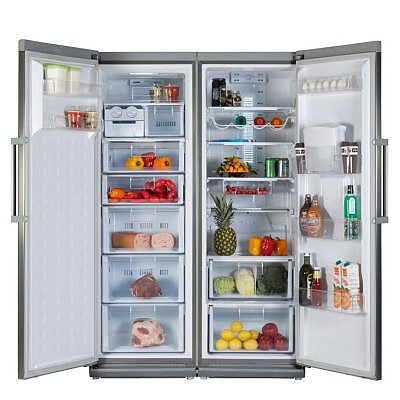 یخچال فریزر دوقلو زیرووات 28 فوت سفید مدل Zerowatt Z4RW/Z4FW Refrigerator