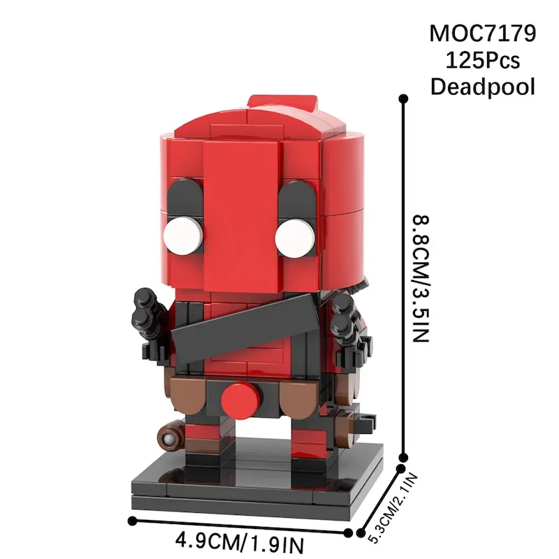 لگو ماک بریک هد ددپول (Deadpool) MOC7179