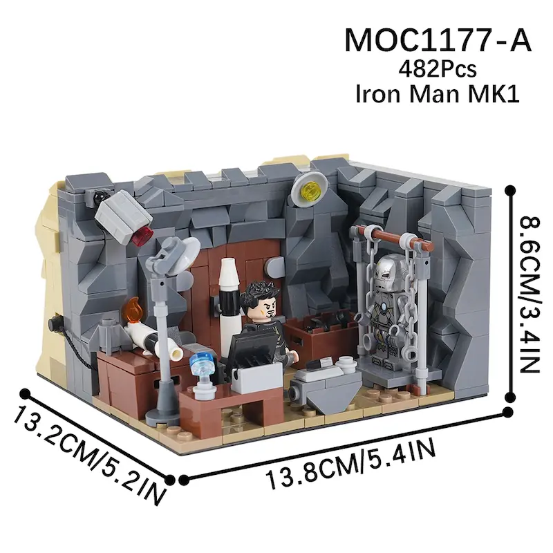 لگو ماک ایرون من MOC1177 MK1