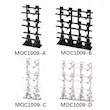 لگو ماک استند مشکی طبقاتی MOC1009-B