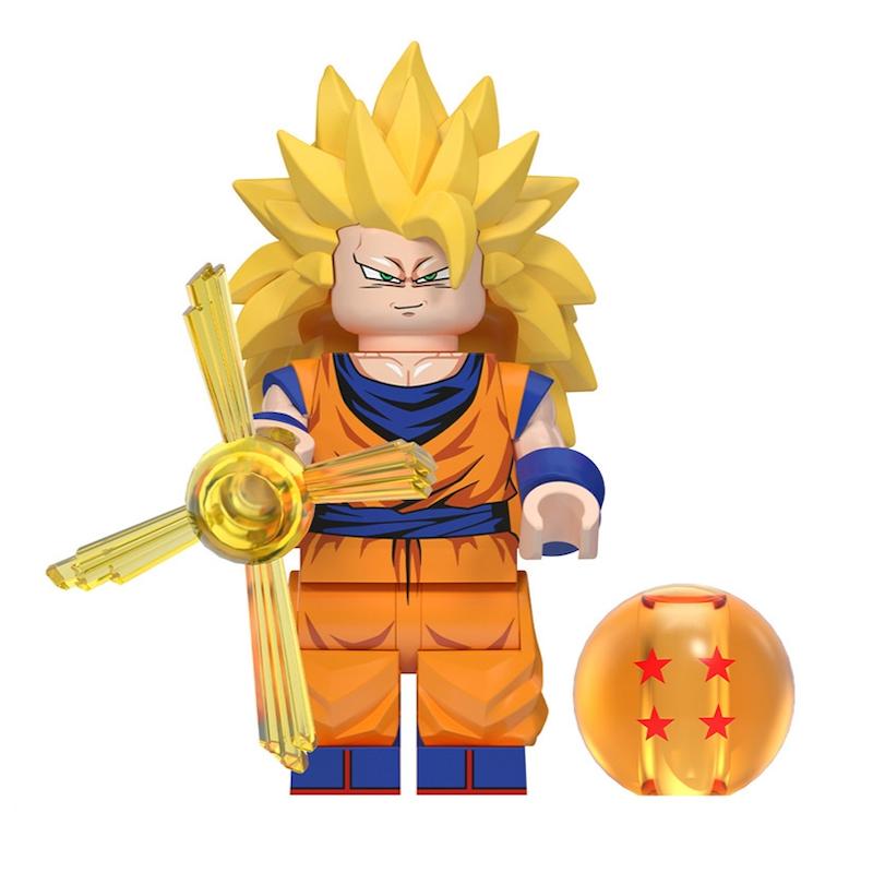 لگو سان گوکو (Son Goku / Super saiyan 3) مینی فیگورWM2710
