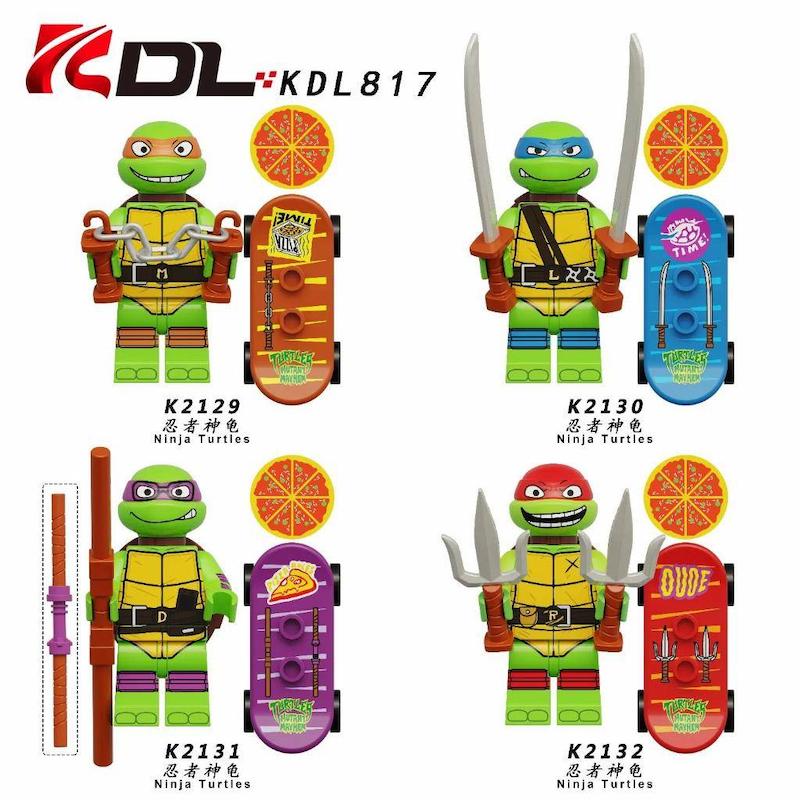 لگو ست لاک پشت های نینجا (TMNT) مینی فیگور KDL817 