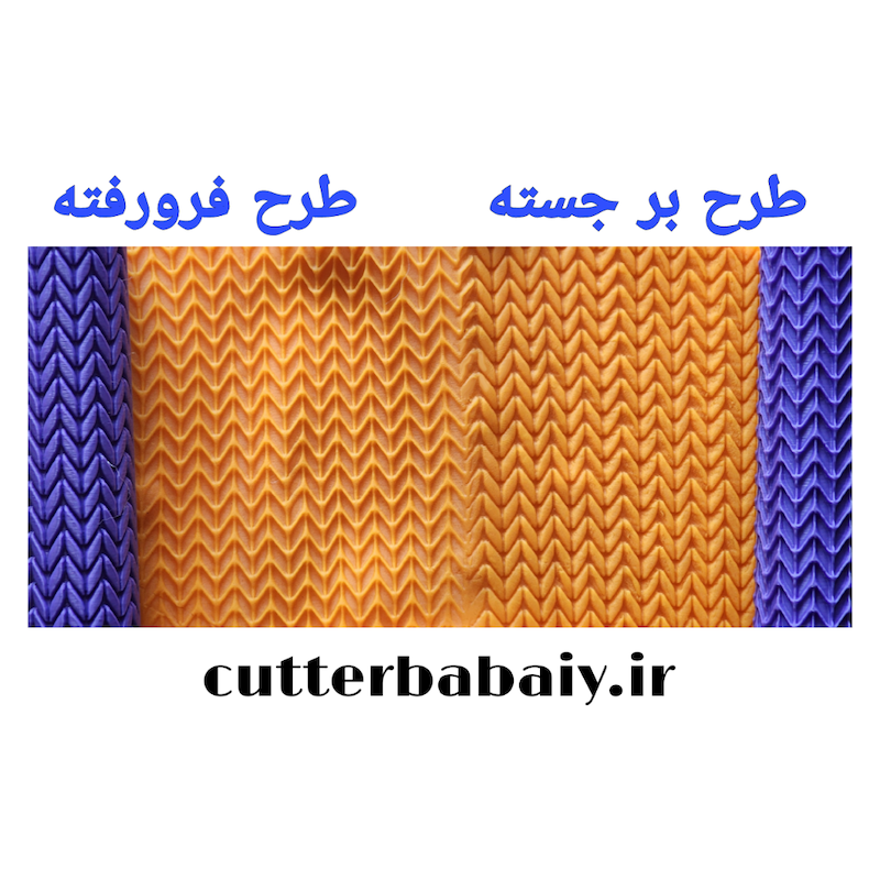 وردنه طرح بافت