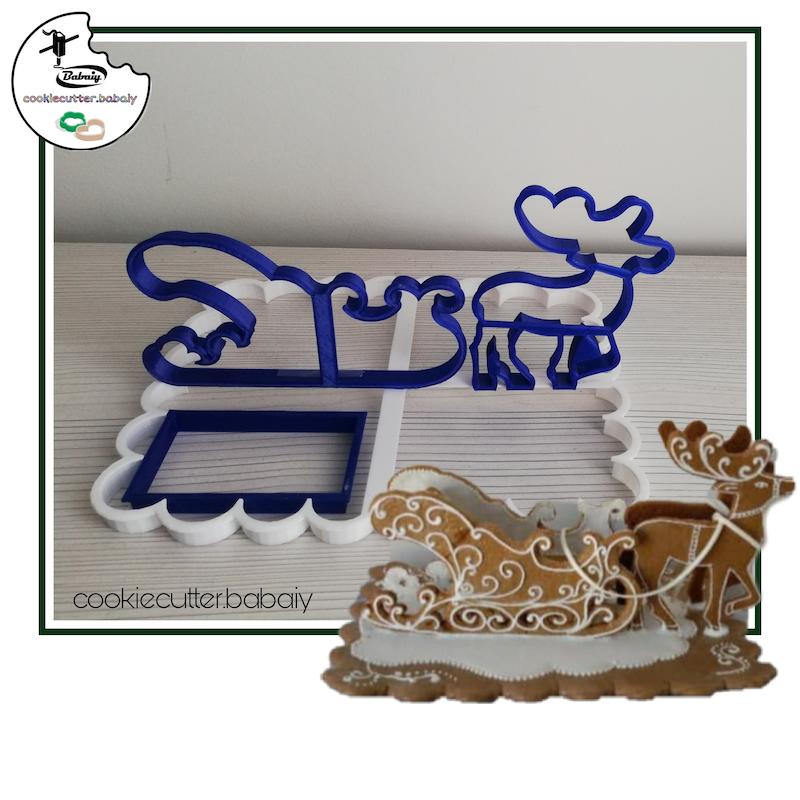 کاتر گوزن و سورتمه