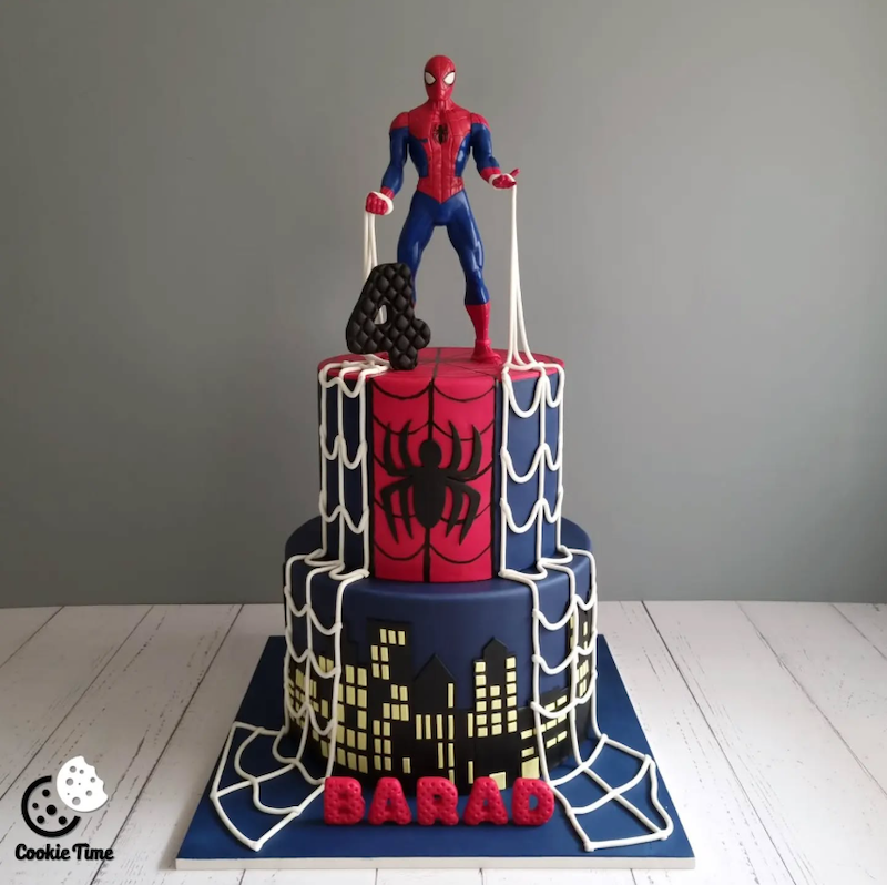 کیک Spiderman