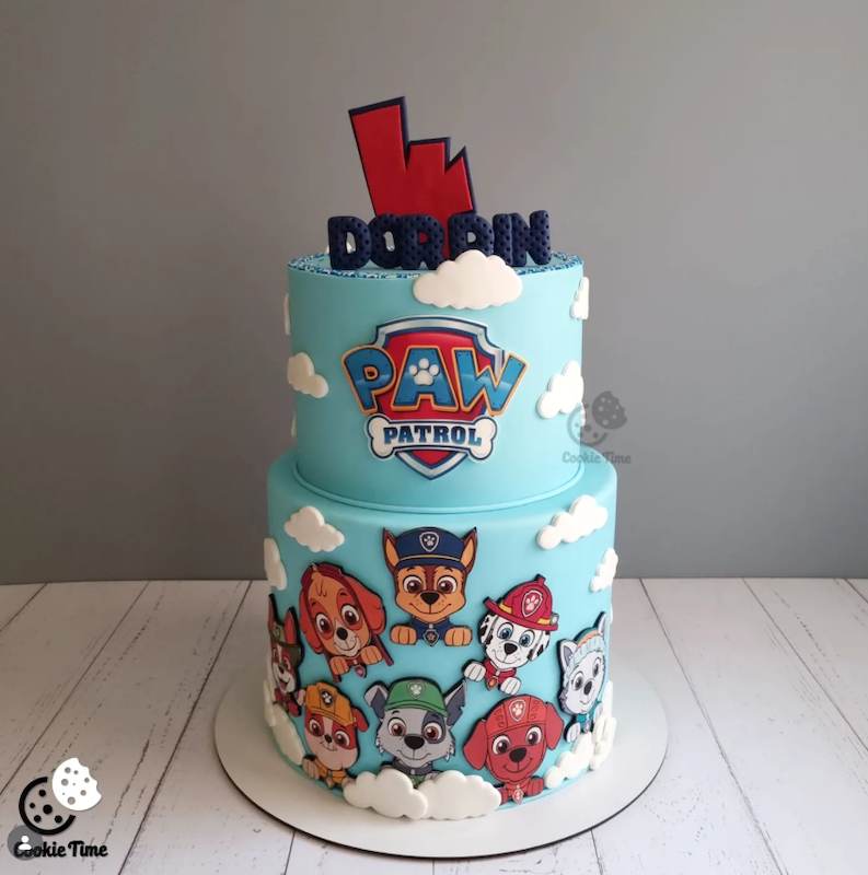 کیک Paw Patrol